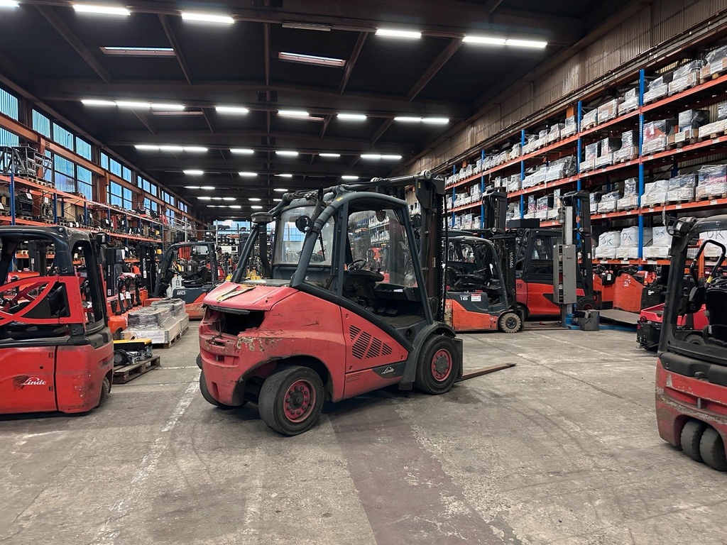 H45D-02 394 Diesel Gabelstapler 3700mm Hub.  4