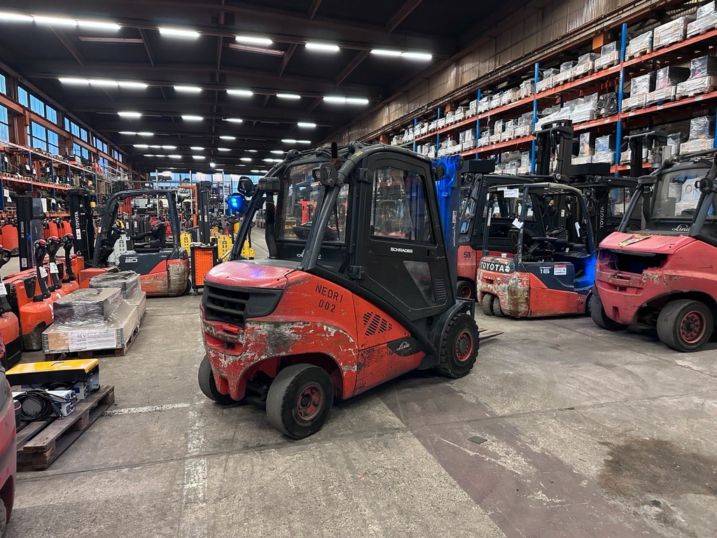 Linde H35D-02 Triplex Diesel Gabelstapler 4650mm 20184