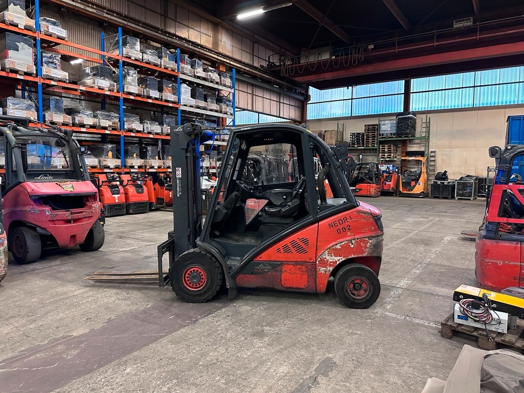 Linde H35D-02 Triplex Diesel Gabelstapler 4650mm 20185