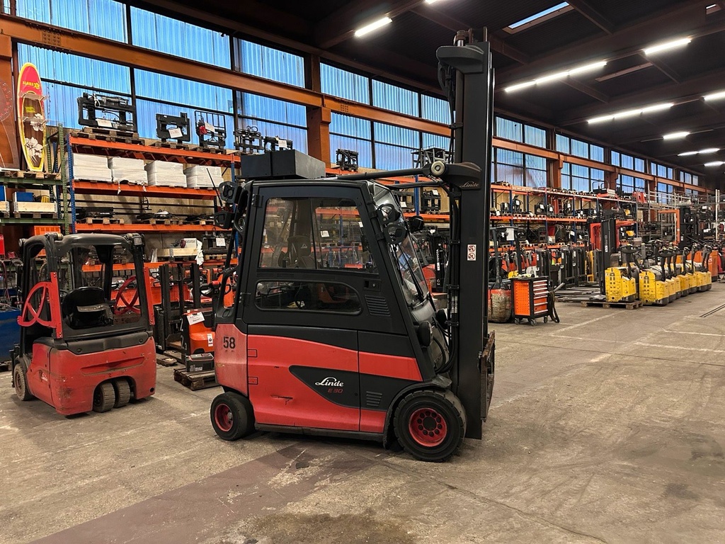 Linde E30- HL/600 Elektro Gabelstapler 5300mm 20183