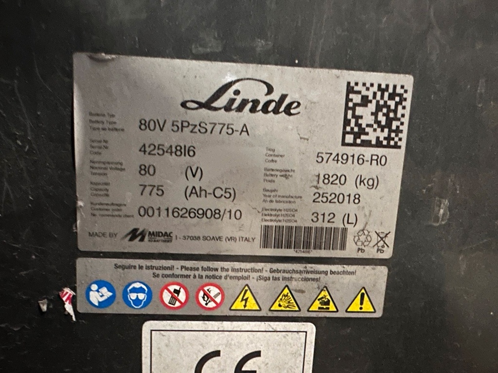 Linde E30- HL/600 Elektro Gabelstapler 5300mm 20188