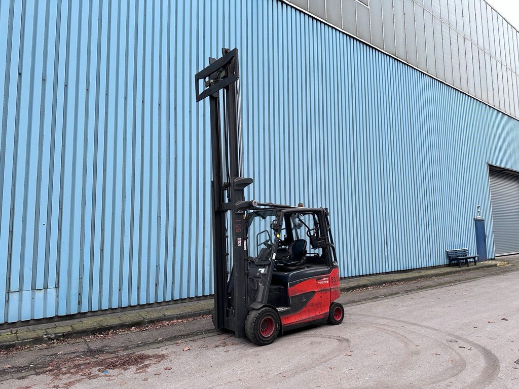 Linde E30HL-01/600 4090mm Hub Elektro Stapler 3t 201715
