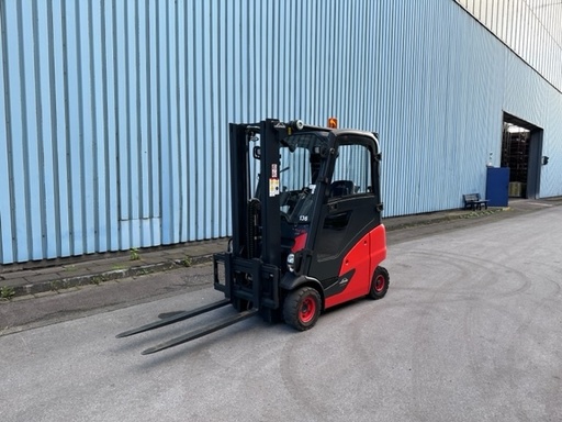 [M0356] Linde H16T Triplex 4600mm Gas Gabelstapler 2017 Wenig Stunden 