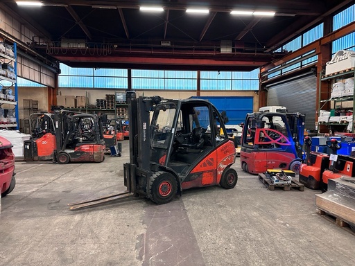 [R0046] Linde H30D-02 Triplex Diesel Gabelstapler 4650mm 2018