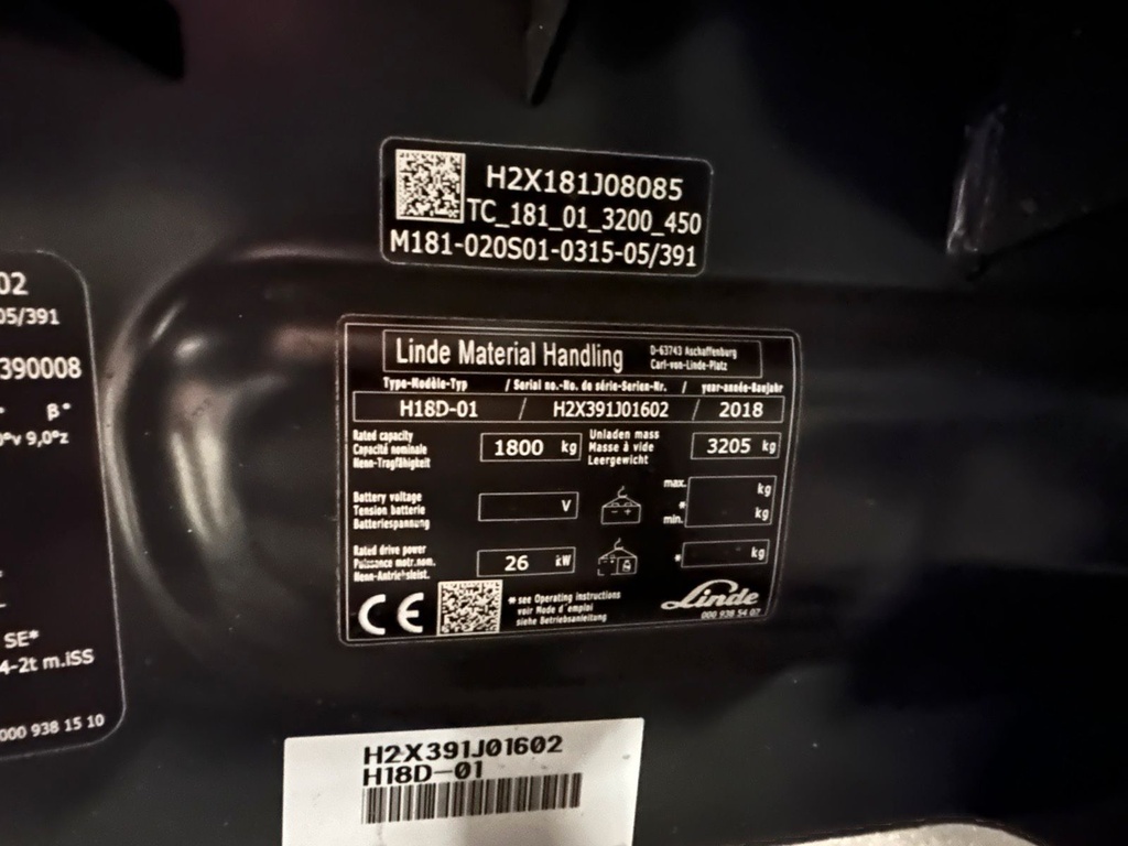 Linde H18D-01 Diesel Stapler nur 1454h! 2018 Gabelstapler10