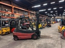 Linde E30 Elektro Gabelstapler 3450mm Hub. Stapler 3t3