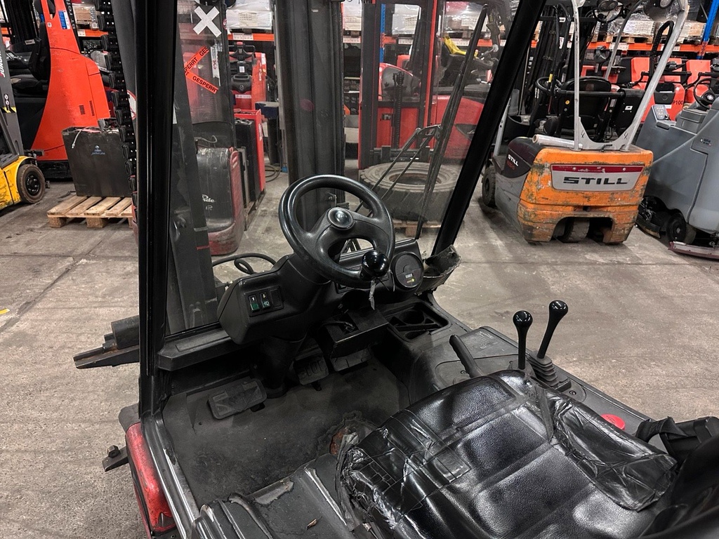 Linde E30 Elektro Gabelstapler 3450mm Hub. Stapler 3t7
