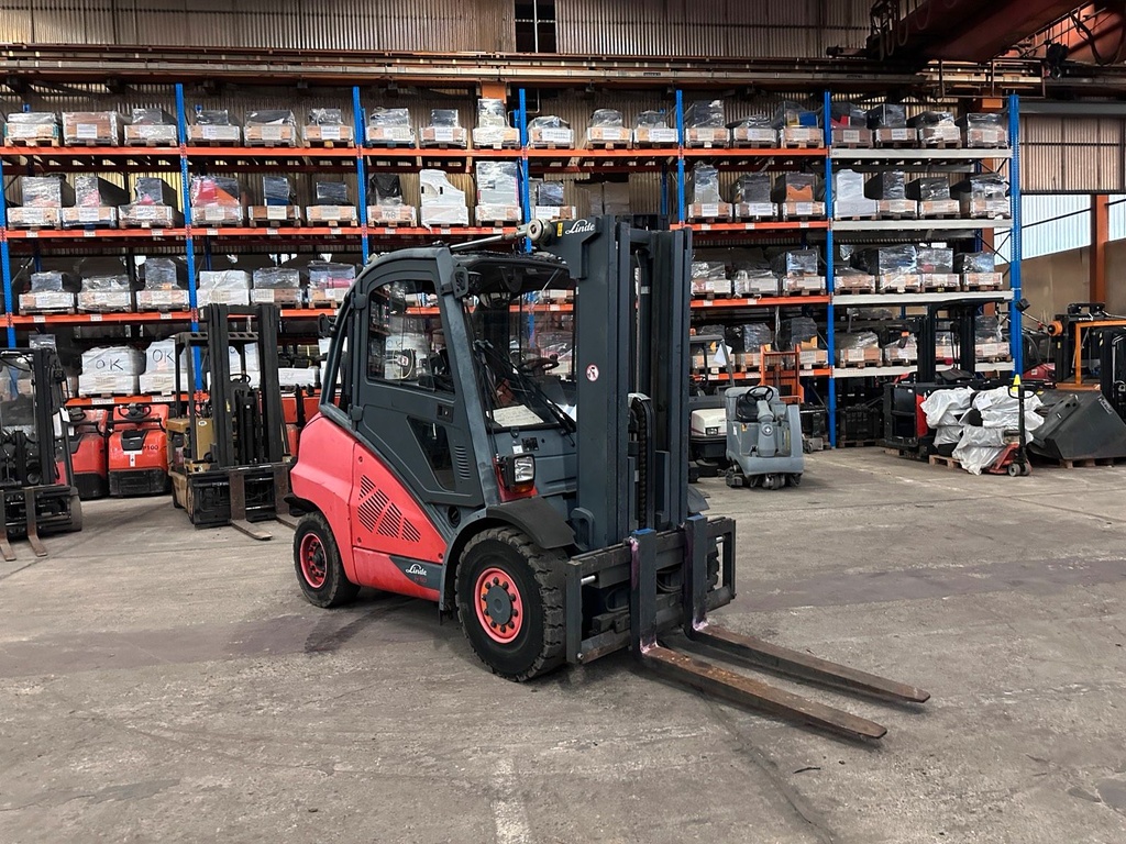 Linde H50D Wenig Stunden Triplex 4220 Diesel Stapler 5Ton3