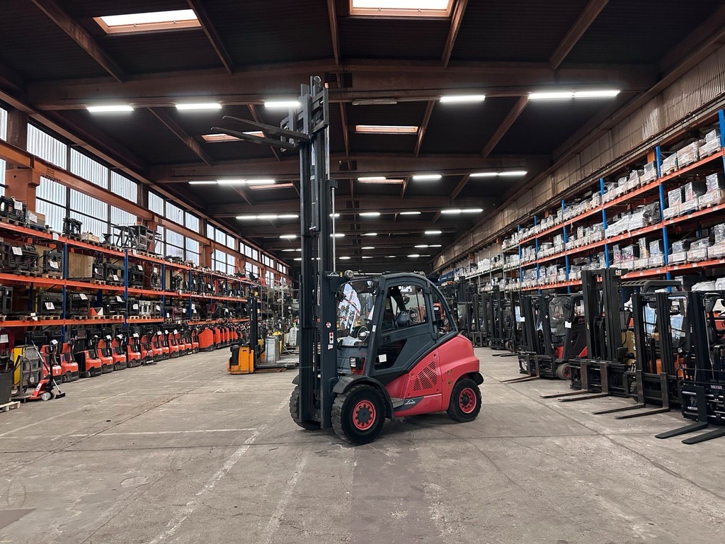 Linde H50D Wenig Stunden Triplex 4220 Diesel Stapler 5Ton9
