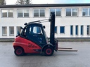 Linde H50T-02/ 600 Gas Stapler 4100mm Hub Zinkenversteller 4
