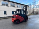 Linde H50T-02/ 600 Gas Stapler 4100mm Hub Zinkenversteller 5