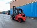 Linde H50T-02/ 600 Gas Stapler 4100mm Hub Zinkenversteller 6