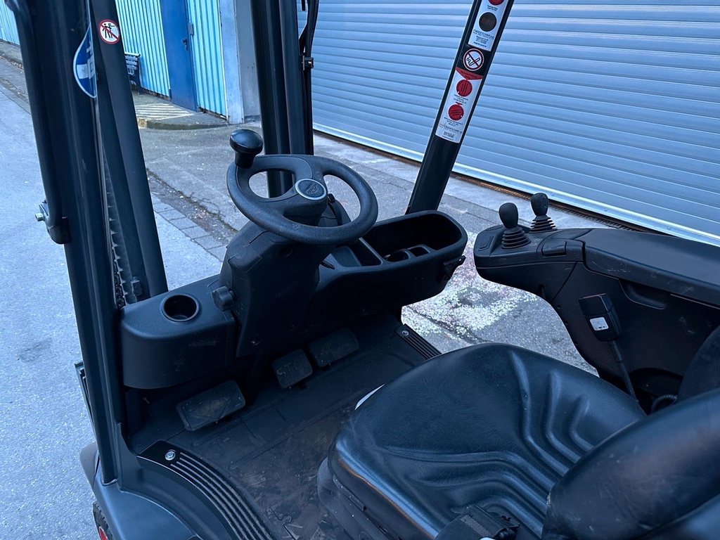 Linde H16T-01 Gas Gabelstapler 3150mm Hub Treibgas Stapler4