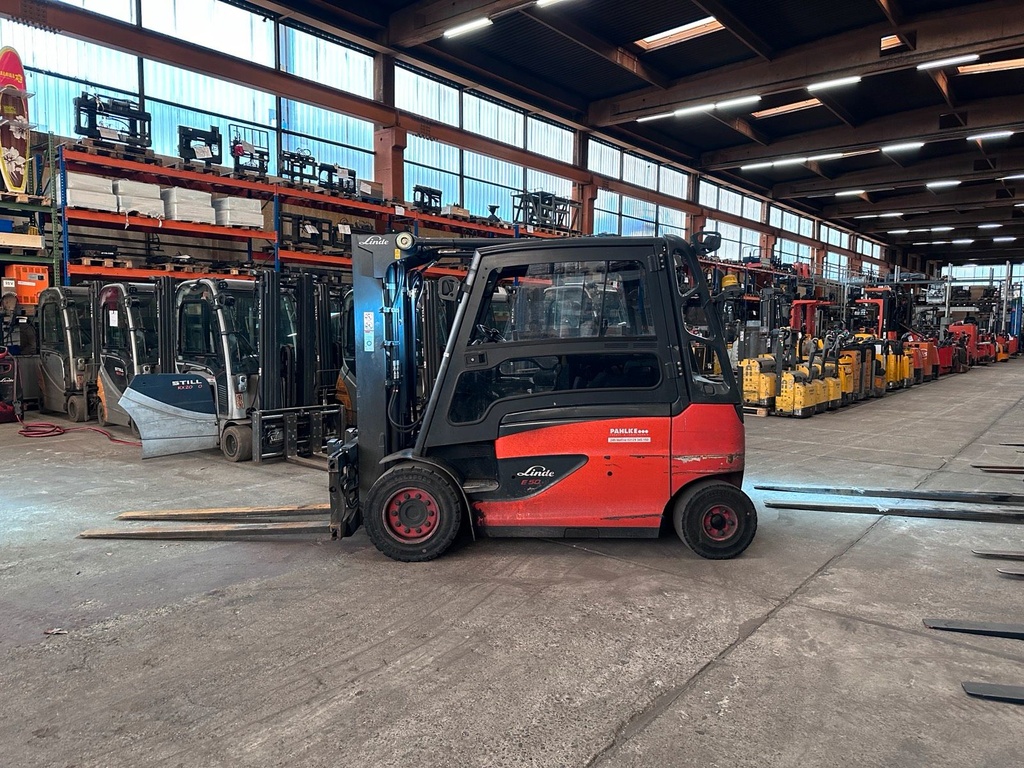 Linde E50L-01 Container Zinkenversteller 5Ton9