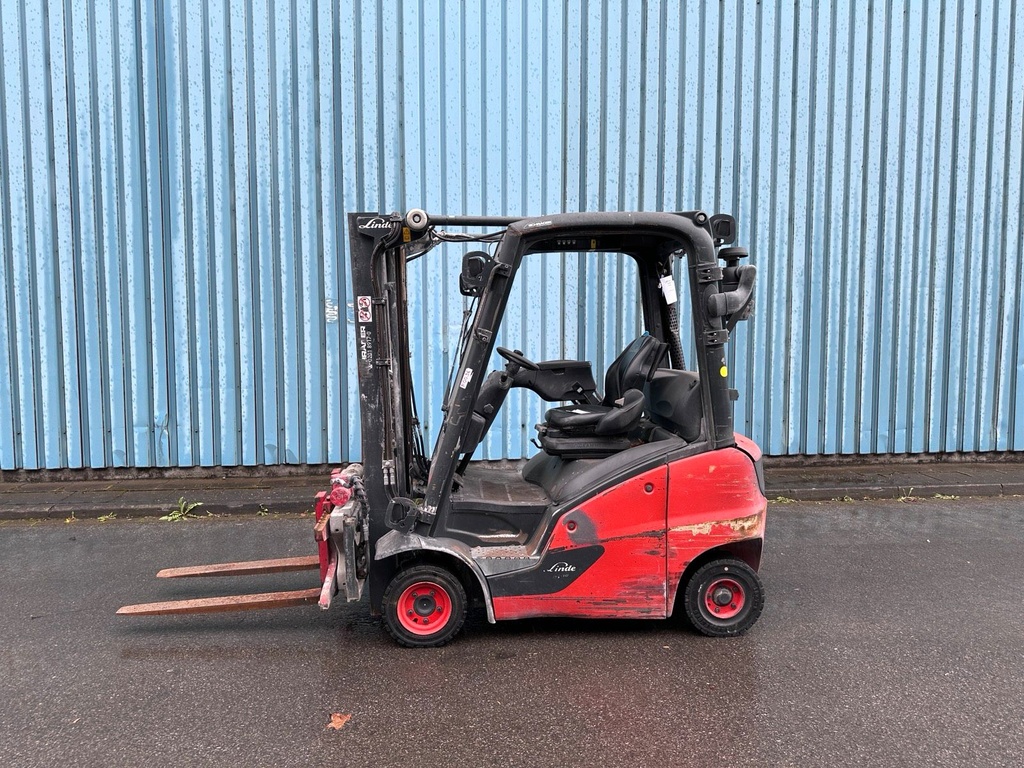 Linde H16D Diesel Gabelstapler mit Drehgerät Duplex 2