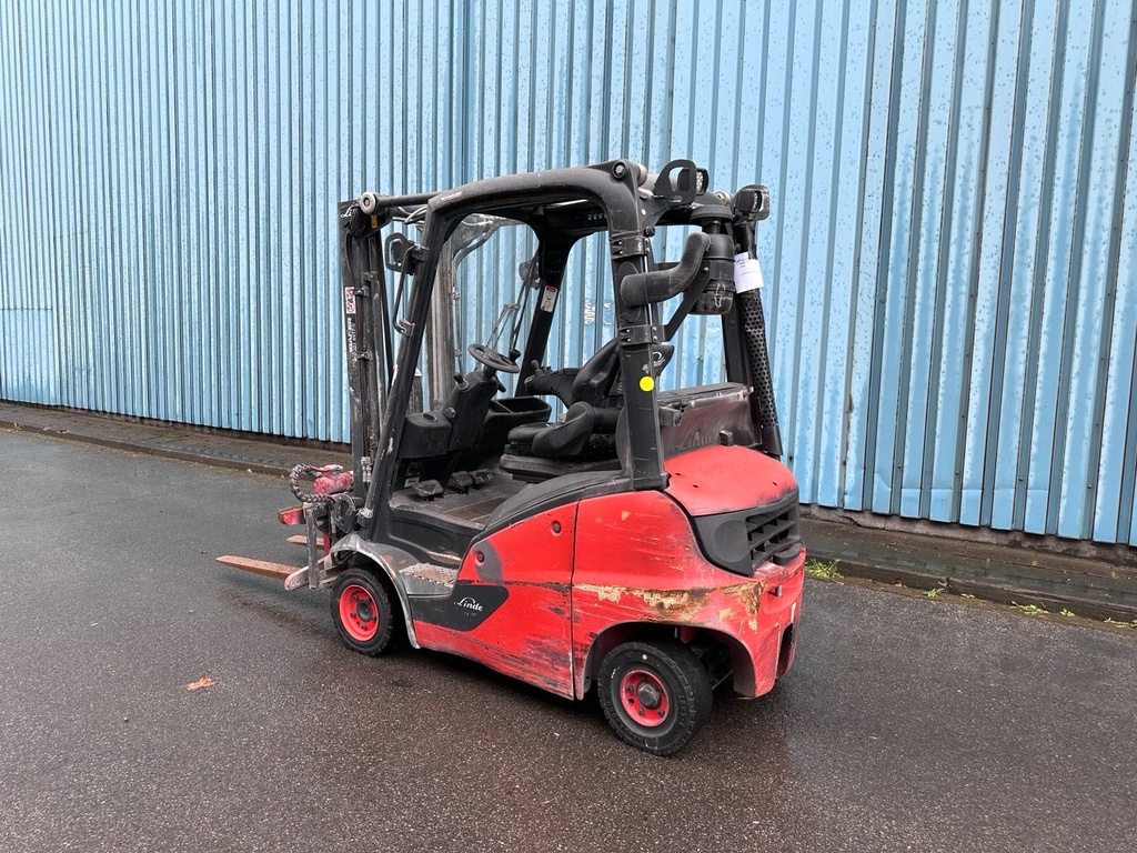 Linde H16D Diesel Gabelstapler mit Drehgerät Duplex 3