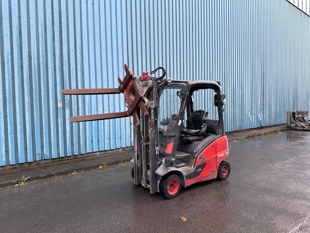 Linde H16D Diesel Gabelstapler mit Drehgerät Duplex 4