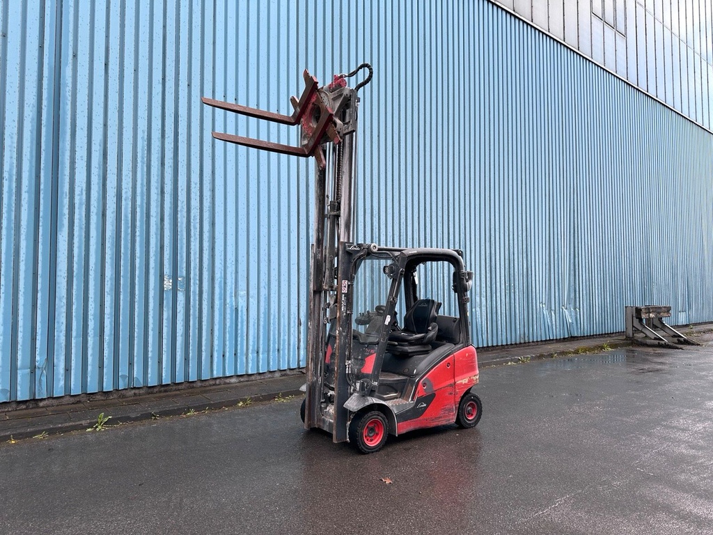 Linde H16D Diesel Gabelstapler mit Drehgerät Duplex 5