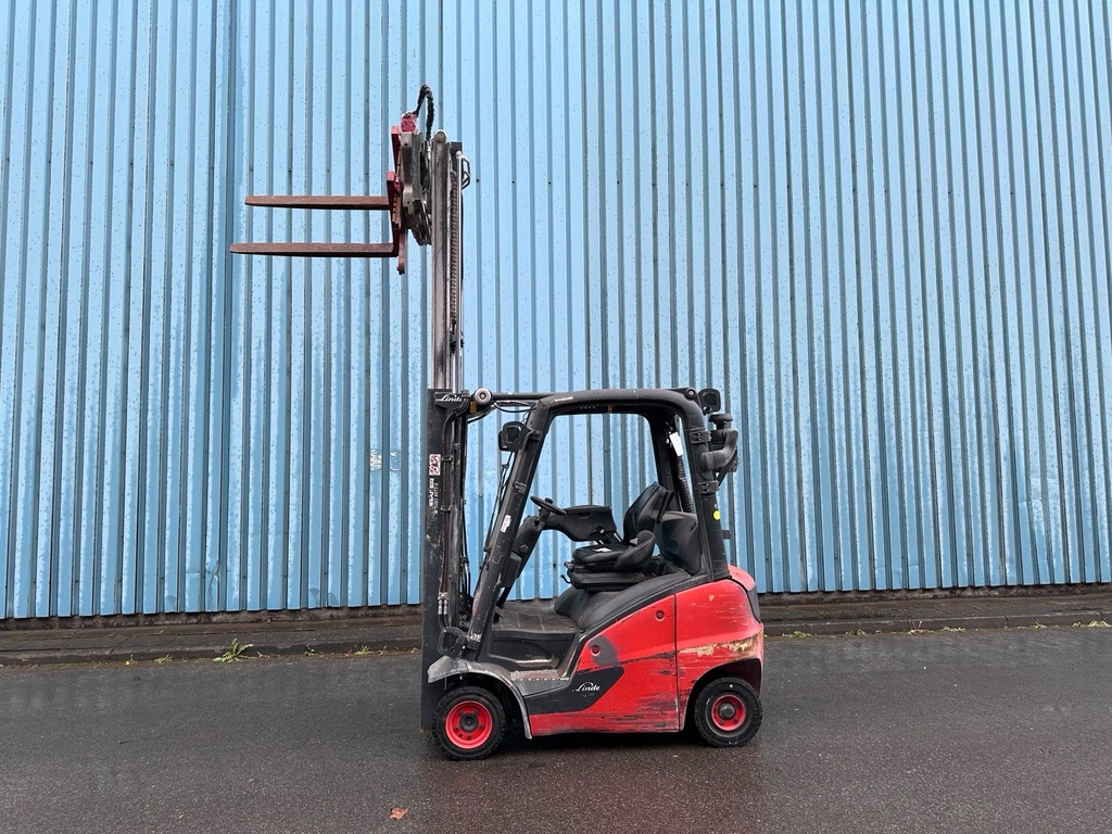 Linde H16D Diesel Gabelstapler mit Drehgerät Duplex 6