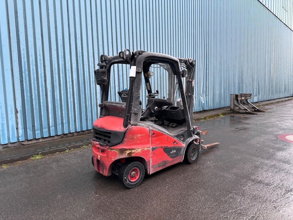 Linde H16D Diesel Gabelstapler mit Drehgerät Duplex 8
