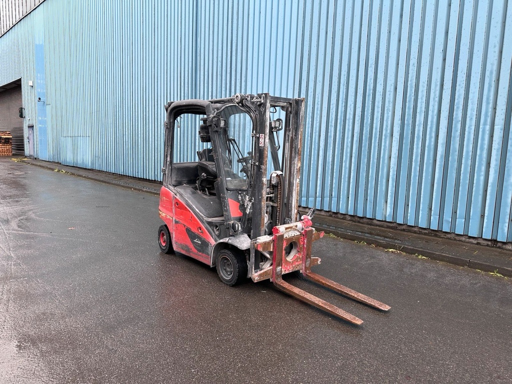 Linde H16D Diesel Gabelstapler mit Drehgerät Duplex 10