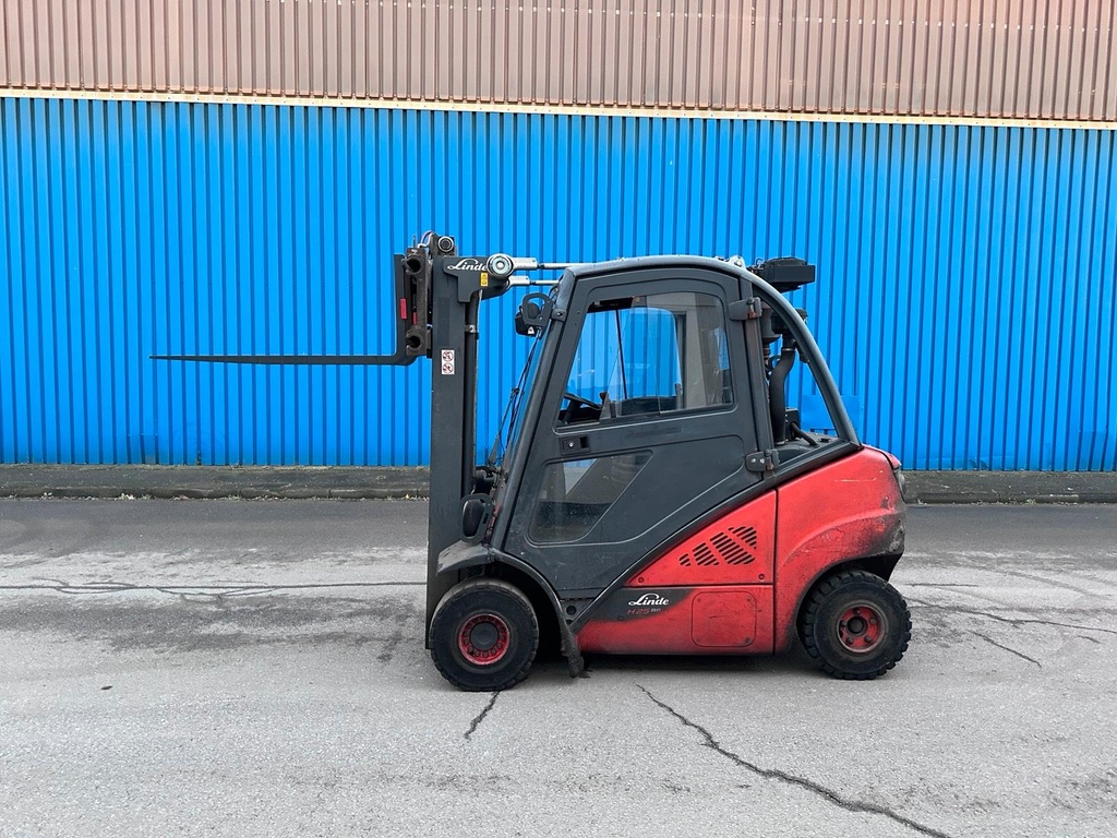 Linde H25D-02 Triplex 4715mm Hub Diesel Gabelstapler 5