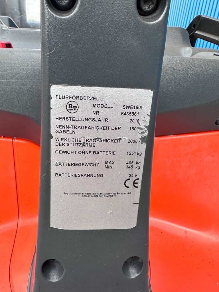 BT SWE160L Triplex 4800mm Hub Initialhub Stapler 10
