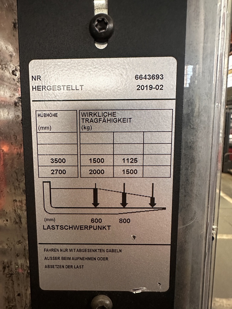 Toyota SWE200 3500mm Hub 2019