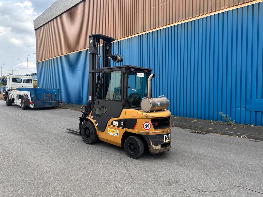 CAT DP35 N Diesel Gabelstapler  Triplex 7000mm Hub 4