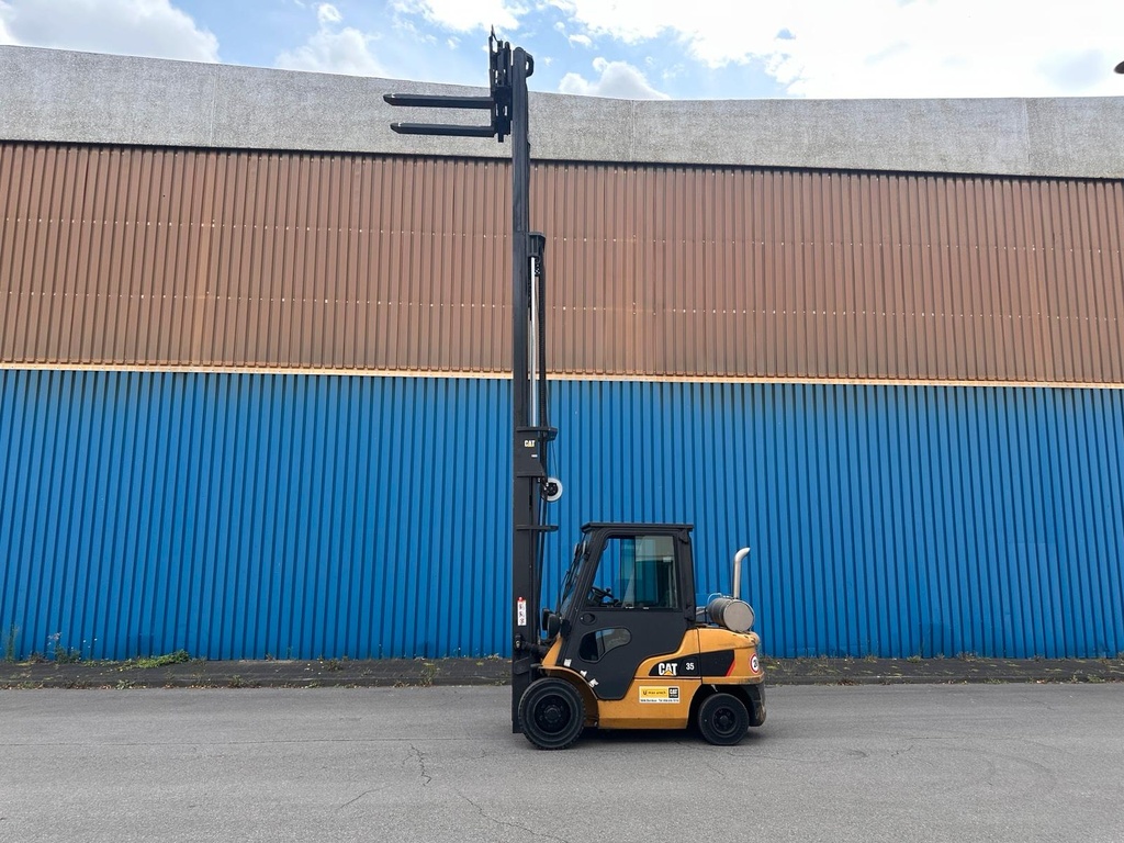 CAT DP35 N Diesel Gabelstapler  Triplex 7000mm Hub 6
