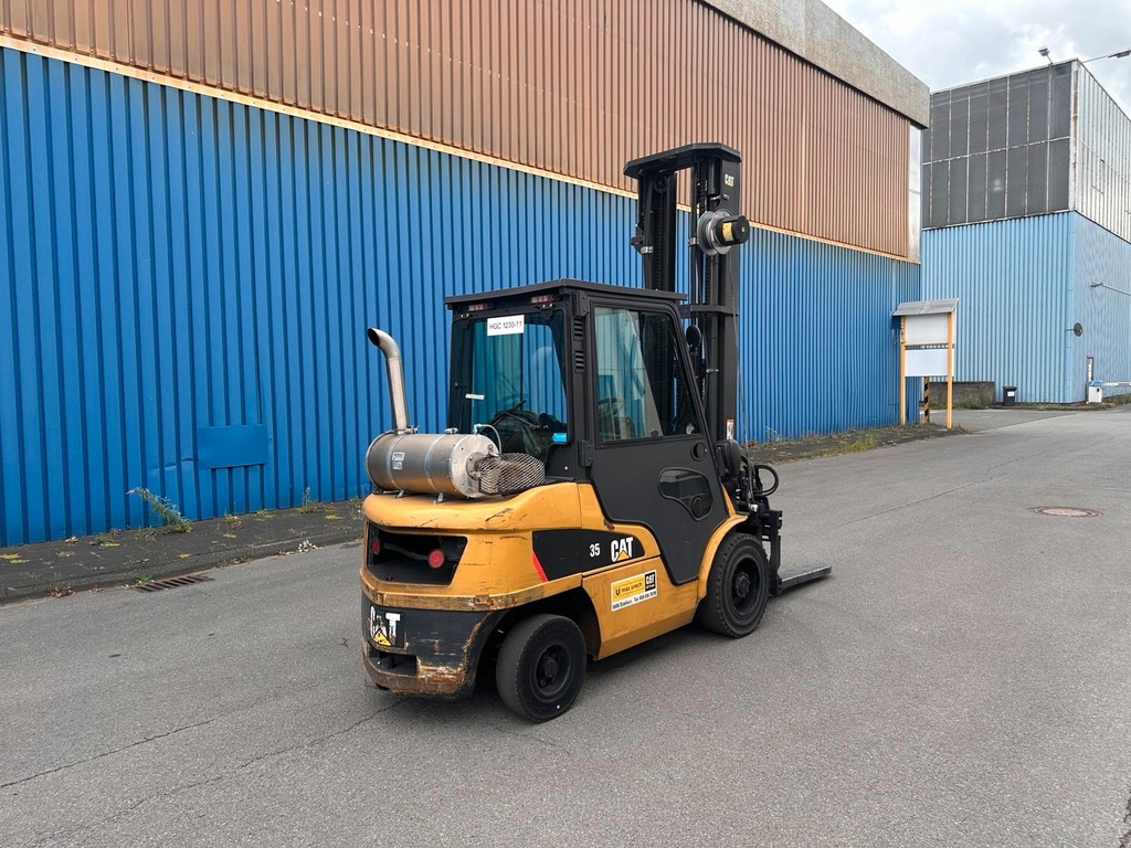 CAT DP35 N Diesel Gabelstapler  Triplex 7000mm Hub 9