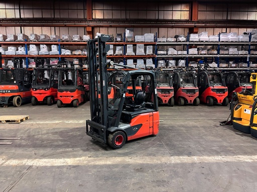 [R0144] Linde E18 4250mm Hub. 2017 Elektro Stapler 1,8t