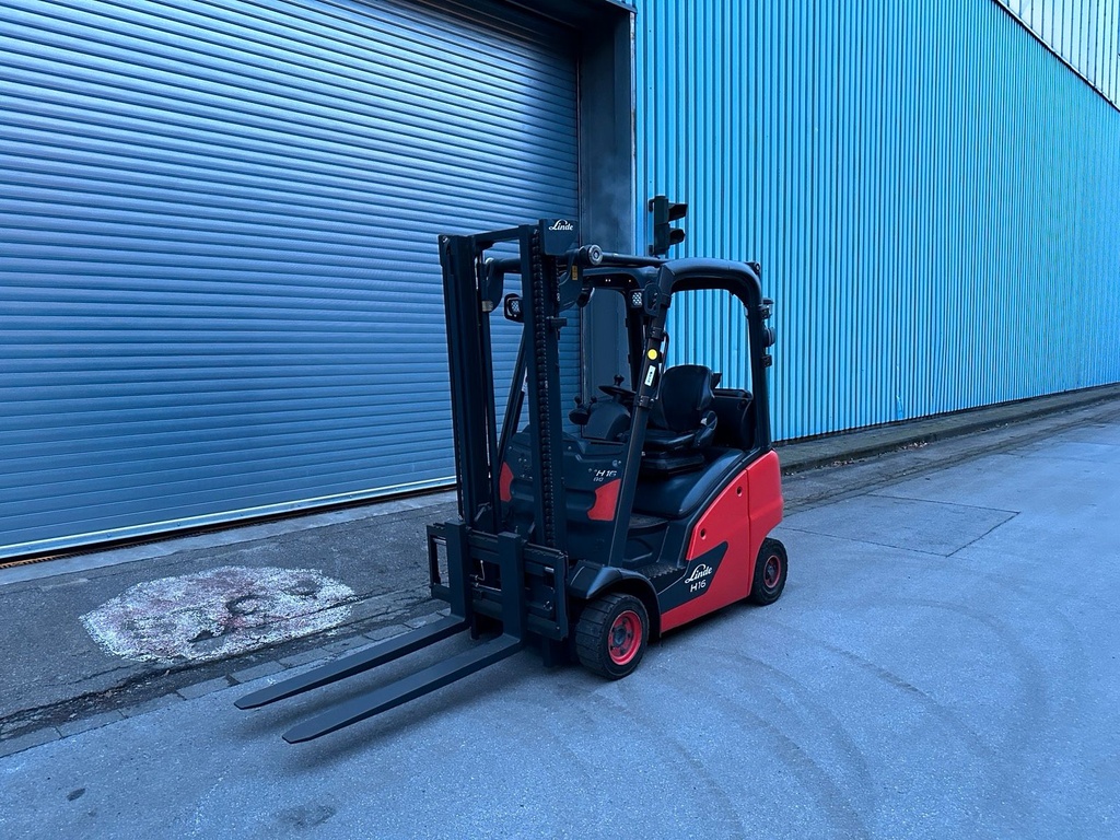 Linde H16T-01 Gas Gabelstapler 3150mm Hub Treibgas Stapler
