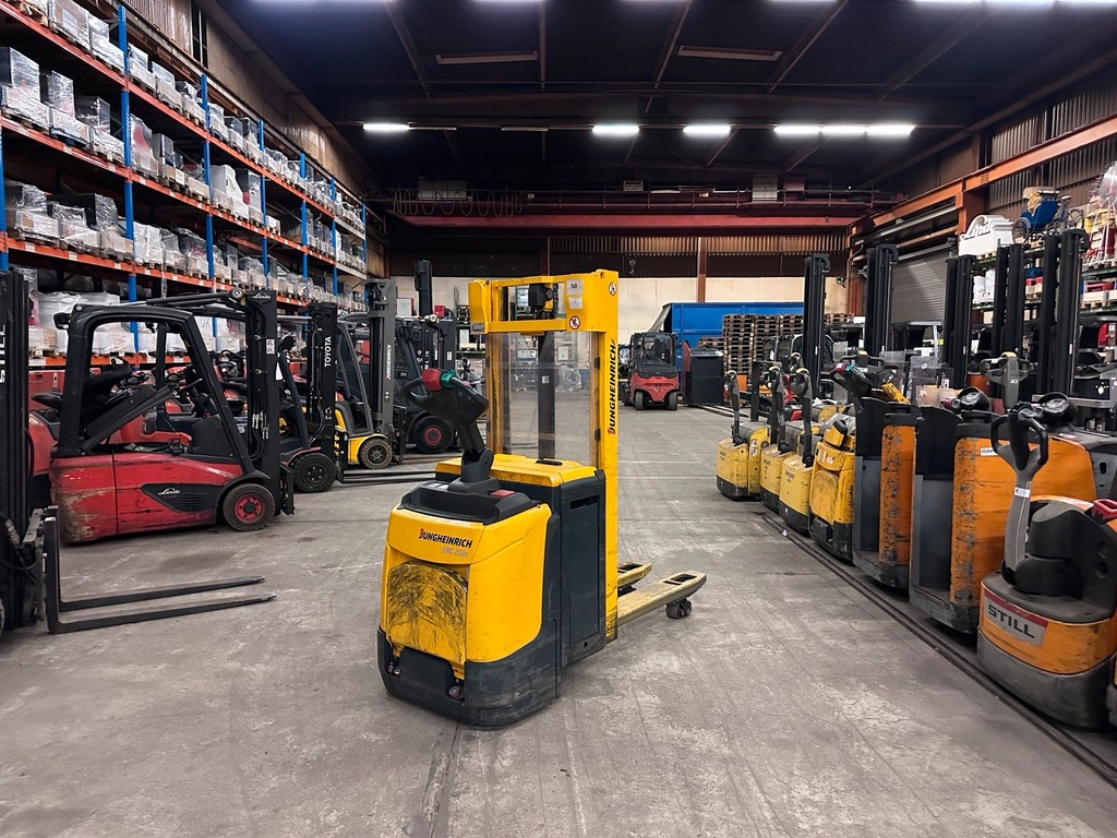 Jungheinrich ERC 212z Initialhub Hochhubwagen Mitfahrer Ameise 