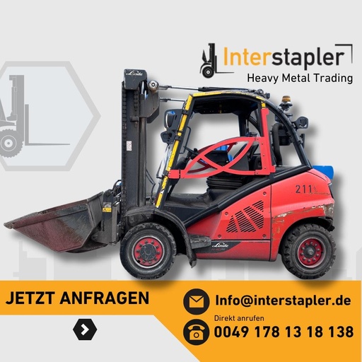 [R0520] Linde H40D Diesel Gabelstapler Schaufel 2020 572h 