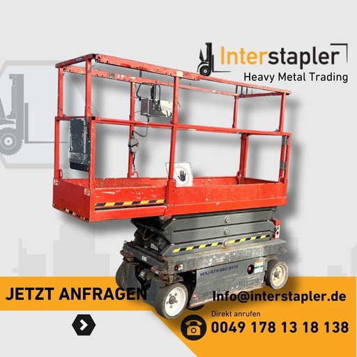 Scheren Hebebühne Sky Jack Steiger 5,8m Arbeitsbühne