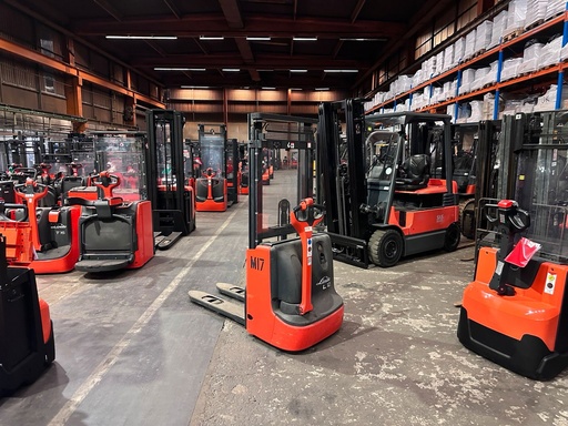 [K0336] Linde L12 3000mm Hochhubwagen Elektro Stapler 