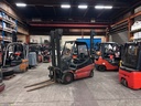 Linde E30 Elektro Gabelstapler 3450mm Hub. Stapler 3t