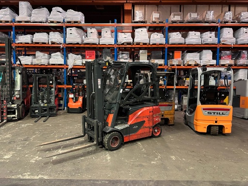 [R0093] Linde E18 Triplex 4625mm Elektro Gabelstapler 2018 